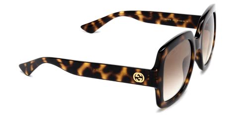 Gucci™ GG1337S 003 54 Havana Sunglasses 